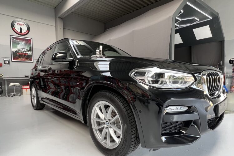 BMW, X3, schwarz, metallic, Keramikversiegelung